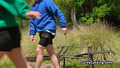 Fucking Juicy Soccer Tits After Training!