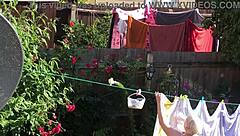 Attractive Neighbor's Friendly Visit