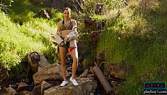 i am alexandra young, a mixed race petite asian babe in a solo softcore video