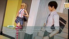 PC gameplay of the text adventure game Academy of Sciences