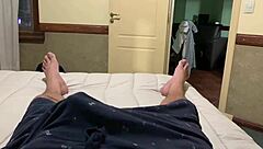 Stepbro Spies on Sister in Shower for Facial