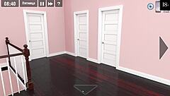 Young Teen Slut in Girl House Gameplay Masturbates with Big Cock in Missionary Position