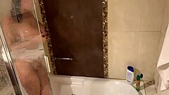 Stepbro Spies on Sister in Shower for Facial
