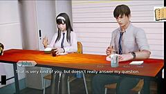 PC gameplay of the text adventure game Academy of Sciences