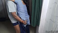 horny indian bhabhi gets fucked by neighbour boyfriend while husband away