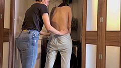 Doctor And Patient Roleplay On Washing Machine