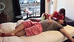 Hotels and tight pussies: amateur fun with natural tits