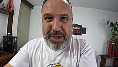 behind the scenes with naked brazilian milf marcelle pimenta showing wet pussy