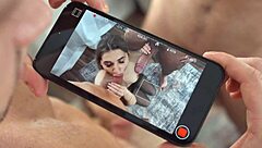 Megan Glock Takes Deepthroat And DP In Intense MMF Threesome