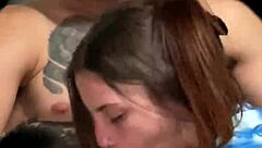 probando la garganta de mi hermanastra - massy sweet payo pro