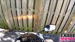 I rode a dildo on a motorcycle to earn cash