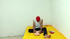 Solo masturbation with big cock amateur video