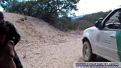 Ebony Girl Fucks Cop Agent In Uniform Before He Has Sex With Civilian Teen For Cumshot Facial