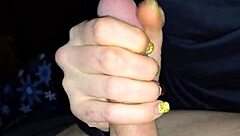 wife says, 'i'll jerk this dick slowly'