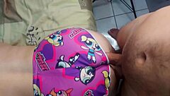 if you don't give me that virgin pussy, i'll tell your stepmom about that nipple piercing. teen 18+ latina bent over rough.