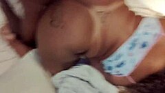 He eats the ass of the delicious bbw prostitute from behind in full video