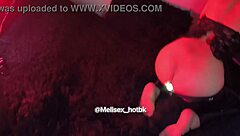 Intriguing black leather with tattoo details