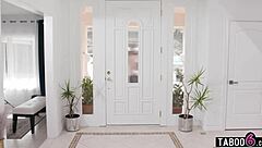 Reverse gangbang of innocent bible guy when visiting a house full of milfs