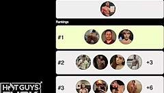 Huge hunk drilling my petite booty hard