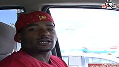 Busty Brunette Takes BBC Cumshot On Her Silicone Tits