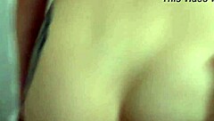 i got him to lose the football match by giving a blowjob and creampie, with my small tits