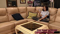 Alix Avery Gives Footjob Domination With Tickling And Humiliation In Latex Behind Scenes.