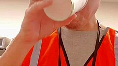 amsr sfw asian amateur solo walking about during work in public outdoor city street