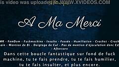 French Femdom Gives Jerk Off Instructions With Dirty Talk