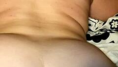 Big cum shot in an open woman of a certain age