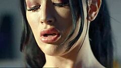 brazzers, watch these pornstars do naughty workouts with face sitting and ball licking on the sofa