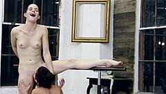 i watch sporty girls masturbate each other's hairy pussies.