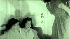 Vintage lesbian threesome from erotic confessions