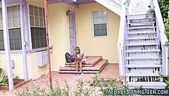 Does this latin teen want a facial?