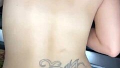 busty petite 18+ hooker gets facial after doggystyle blowjob