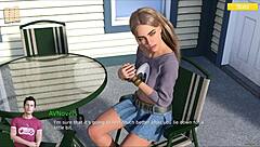 i explore curvy outfits in this cute 3d erotic series