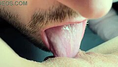 naughty tongue eats wet pussy