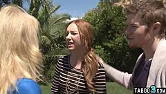 Stepmom Erica Lauren's anal scene next to her resting place