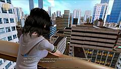 What's happening in this harem hotel 76 adventure?