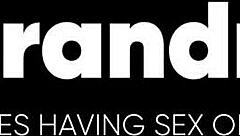 Leilani Lei Sucks Stepgrandson's Cock In Kitchen