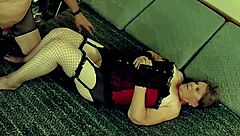 I assist granny nun mary carmen with vibrator orgasms