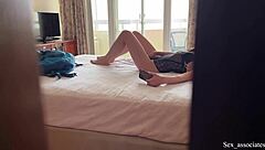 Caught my stepmom masturbating