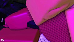 Fucking petite succubus with ripped clothes on island.