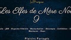 French elf talks dirty solo in mother's noel episode 9