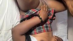 She had to hookup with school gateman for quick anal fucking session