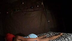 Amateur couple experiences paranormal activity during intimate moments