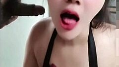 does this thai student suck dick and squirt?