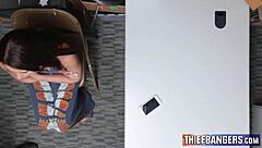 Avi Love's hardcore anal scene at the office job