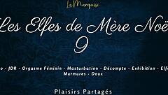 French elf talks dirty solo in mother's noel episode 9