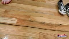 Cute Blonde Coed Annie Archer's Shaved Pussy Fucked In Pov View