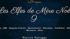 French elf talks dirty solo in mother's noel episode 9